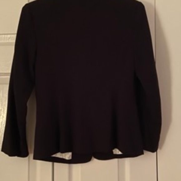 Kensie Black 3/4 Sleeved Blazer - Picture 4 of 4